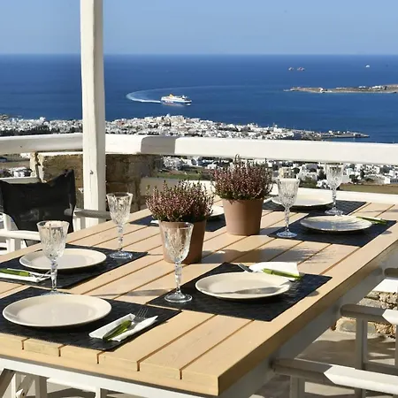 Infinity Sea View Hillside With Private Pool Feriehus Páros