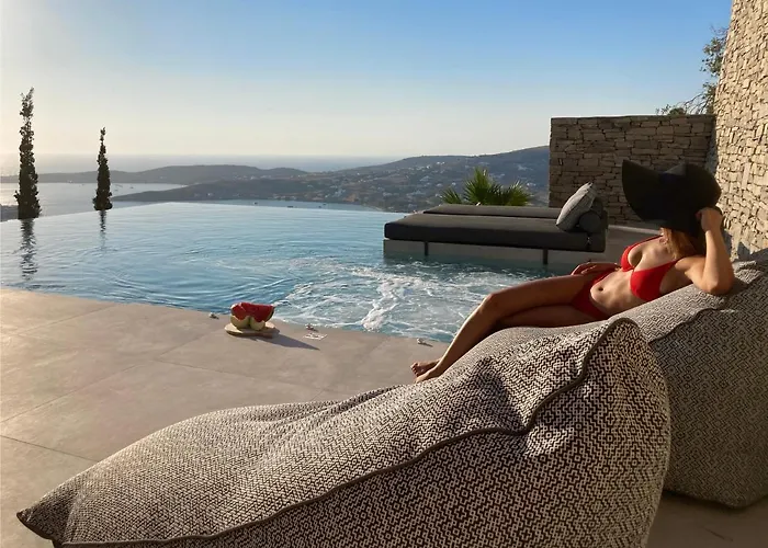Infinity Sea View Hillside With Private Pool * Parikia (Paros)